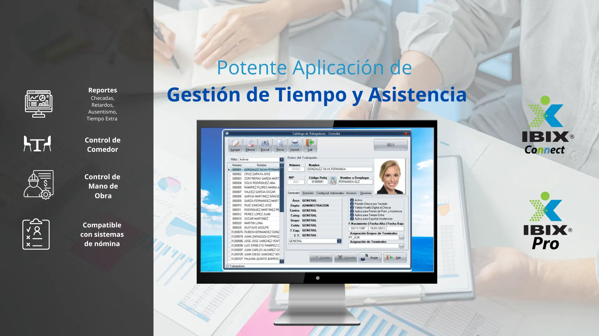 IBIX Control de Asistencia